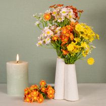 tételeket Műkamilla csokor, élénk és könnyen kezelhető lakberendezési tárgy, 28 cm, 3 darab