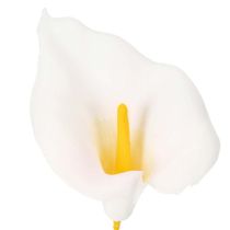 tételeket Műkála sárga porzóval, dekoratív virágokkal, 35 cm, 10 darab