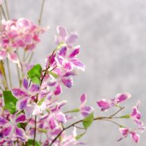 tételeket Mesterséges Klematisz Ág Virág, Tartós Asztaldísz, 110 cm, 3 Darab