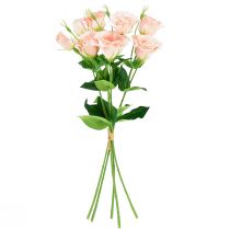 tételeket Művirágok Eustoma Lisianthus pink 52cm 5 db