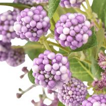 tételeket Művirágcsokor, selyemvirágok, lila, dekoratív, 51cm