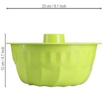 tételeket Fém díszes Bundt tortaforma, almazöld, Ø23cm, M12cm