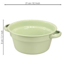tételeket Fém dísztál, pasztell színű, Ø17cm M8cm, 4 darabos