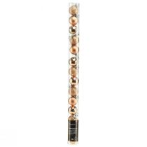 tételeket Mini karácsonyfa golyók bronz törésálló Ø3cm H3,5cm 14db