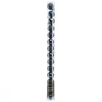 tételeket Mini karácsonyi labdák kék törésálló mix Ø3cm 14 db