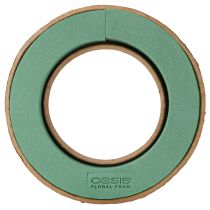tételeket OASIS® Biolit® Virághab Zöld Gyűrű Koszorú 32cm 2 db