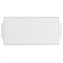 tételeket OASIS® Fehér Szendvicstálca Virágkötészethez és Dekorációhoz 23x11x2,5cm 25 Darabos Készlet
