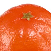 tételeket Realisztikus műnarancs dekoratív gyümölcs Citrus Reticulata Ø8cm 4 darabos szett – tökéletes nyári és karácsonyi dekorációkhoz