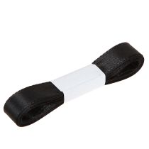 tételeket Dekoratív szalag ajándék szalag fekete szalag szegély 15mm 3m 10 db