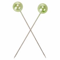 tételeket Gyöngyfejű tűk, almazöld, Ø10mm, 60mm