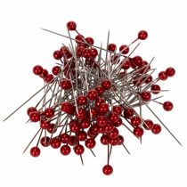 tételeket Gyöngyfejű tűk Ø6mm 65mm Piros