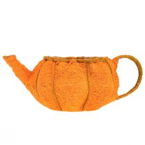 tételeket Tökdísz virágcseréphez narancssárga-zöld Ø19cm M12cm