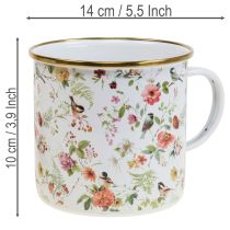 tételeket Zománc virágültető kehely, Ø11cm