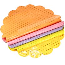 tételeket Rondella Dots virágos mandzsetta pöttyökkel Ø54cm 100 db