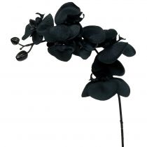 Orchidea fekete díszítéshez 54cm
