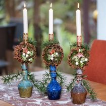 tételeket Pálcika alakú gyertyatartók, arany, Ø22mm, M10cm, 4 darab