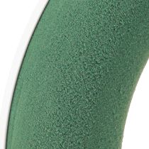 tételeket OASIS® Virágos Habszivacs Koszorú Gyűrű Zöld Ma3cm Ø25cm 6 db