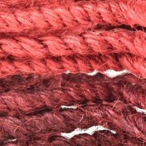 tételeket Adventi koszorúhoz csillagok Karácsonyi dekoráció juta piros 15cm 8 db