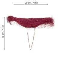 tételeket Csokornyakkendő, virágdísz, kreatív virágkompozíciókhoz, 20 cm, 8 darab