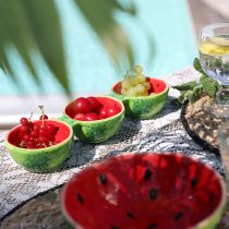 tételeket Tapas szett Görögdinnye Merítőtálak Kerámia 8,5×28cm 1db