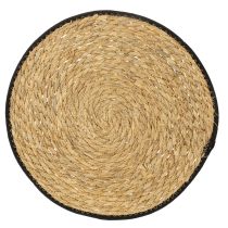 tételeket Asztali alátét, gyékényből készült alátét, kerek, Ø35cm, 4 darab
