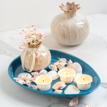 tételeket Fém asztali tál, elegáns és funkcionális dekoráció lakóterekbe, 28 cm