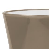 tételeket Váza &quot;Fizzy&quot; Ø13,5cm H20cm platinaszürke 1 db