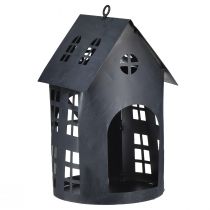 tételeket Madárház antik szürke fém 30x15 cm