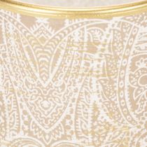 tételeket Üveg mécsestartó paisley mintával, Ø8cm, M9cm, 2 darab