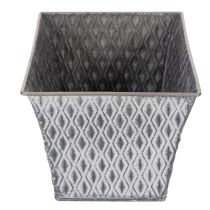 tételeket Cink tál rombusz mintával, 26cm x 15.5cm