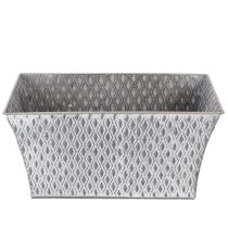 tételeket Cink tál rombusz mintával 30cm × 18cm M 15cm