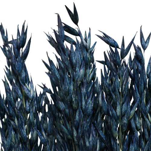 tételeket Szárított virágok, zab szárított gabona díszítés kék 68cm 230g
