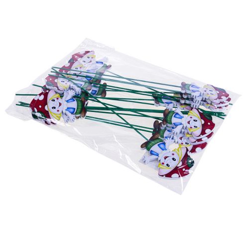 Floristik24 Virágdugó fa gomba díszdugós gomba gyerek 5,5cm 18 db