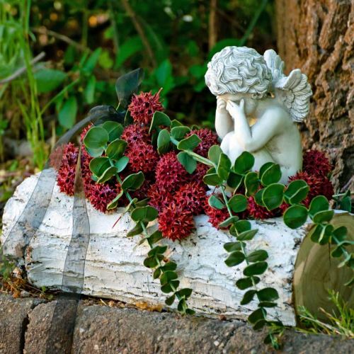 Floristik24 Édesgumi tölcsérek piros mázzal bevonva 250g