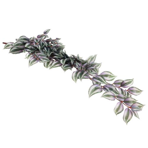tételeket Zebra Herb mesterséges függő növény Tradescantia 90cm