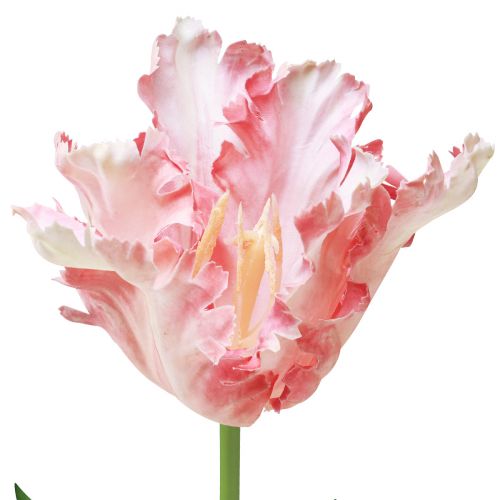 tételeket Művirág papagáj tulipán műtulipán rózsaszín 69cm