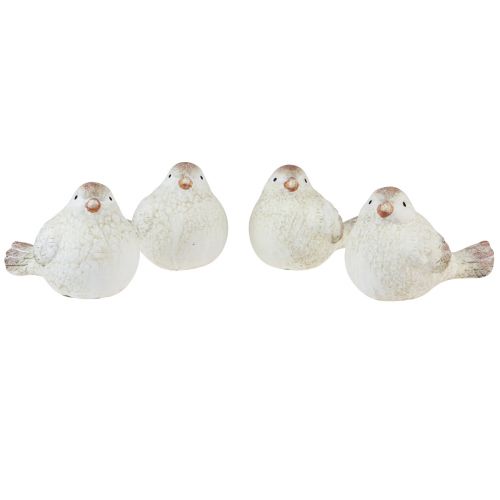 Floristik24 Asztali dekoráció tavaszi dekoráció dekoratív madárfigurák 8,5cm 4 db