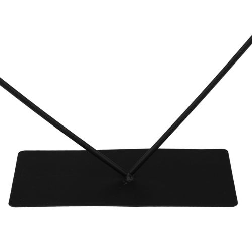 Floristik24 Szívből készült fém gyűrűhurkos díszgyűrű álláshoz SZ29,5cm