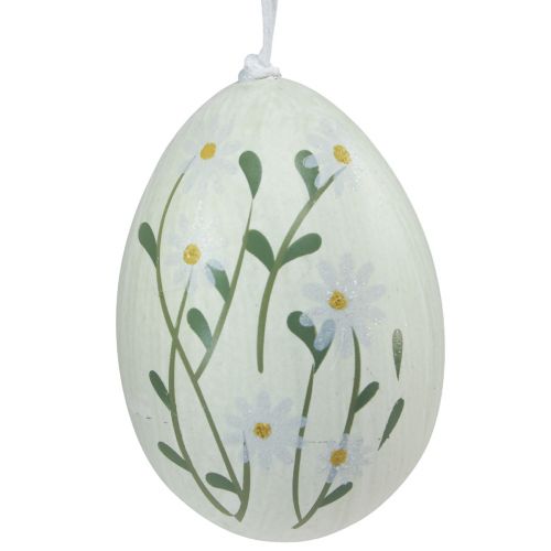 tételeket Dekoratív húsvéti tojás akasztható virágokhoz márványozott 7cm 3db