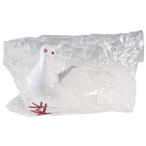 tételeket Esküvői dekoráció dekoráció galamb fehér esküvői galambdísz 17×23cm