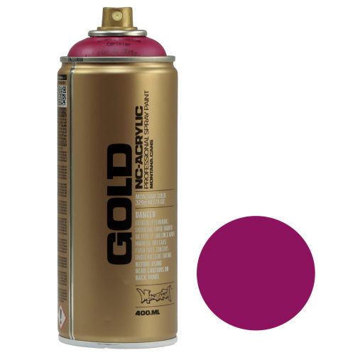 Spray Paint Spray Pink Montana Gold szatén matt 400ml