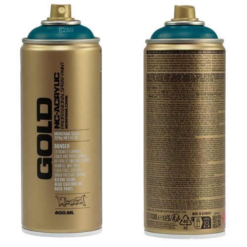 tételeket Spray Paint Spray Petrol Montana Gold Blue Matt 400ml