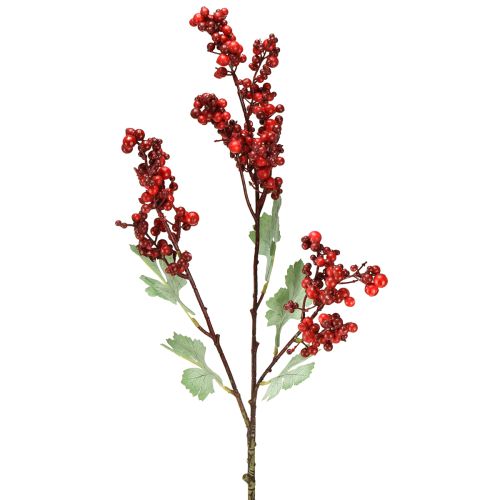 tételeket Műbogyó ág piros műág karácsonyi dekoráció 74cm