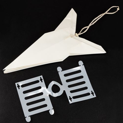 tételeket Dekoratív papírcsillag akasztásra, tökéletes ünnepi világításhoz