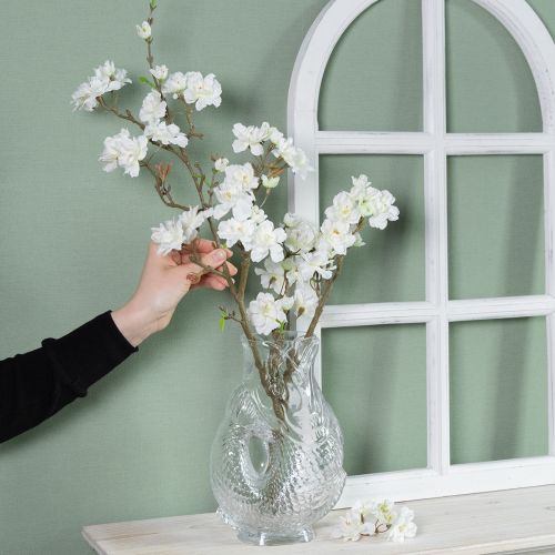 tételeket Dekoratív hal alakú üvegváza a harmonikus szobadizájnhoz, 24,5 cm