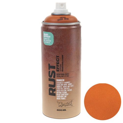 tételeket Rozsda spray hatás spray rozsda kívül/belül narancssárga-barna 400ml