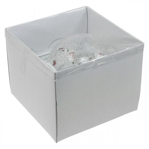 tételeket LED karácsonyi golyós üveg fénylánc szívek Ø15cm