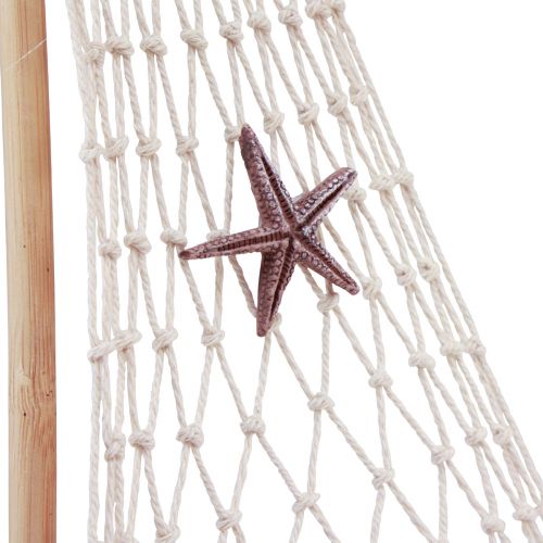 Floristik24 Vitorlás hajó dekoráció vitorlás tengeri dekoráció 31,5×5,5×48 cm