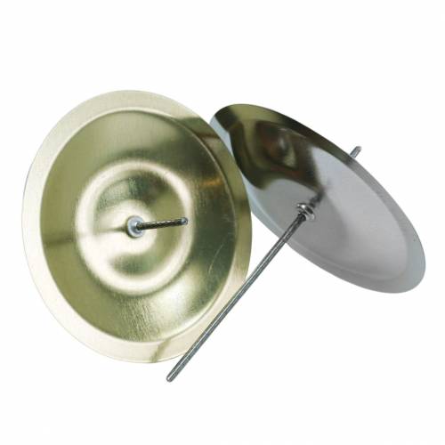 tételeket Gyertyatartó tövisarany Ø5cm 36 db