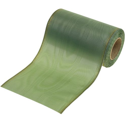 Koszorú moaré koszorú zöld 175mm 25m zsálya zöld